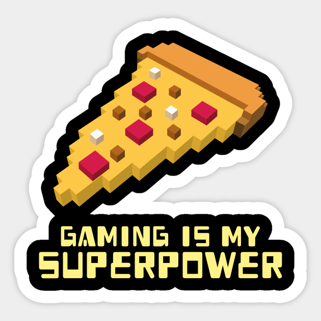 Gaming is my Superpower Gaming Sticker by PopPrintUSA